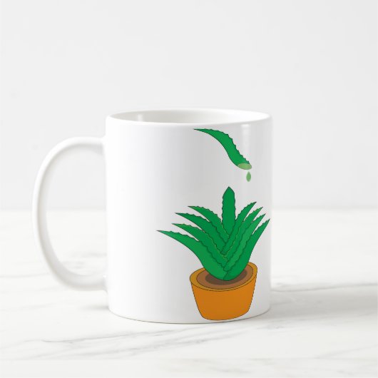 Aloe Vera Kaffeetasse (Links)