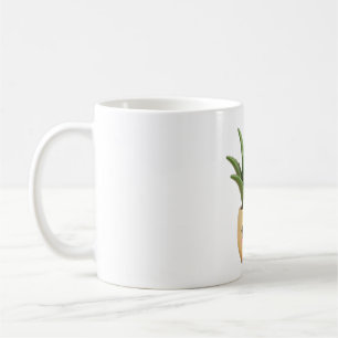 Aloe Vera Kawaii Zimmerpflanze Tasse