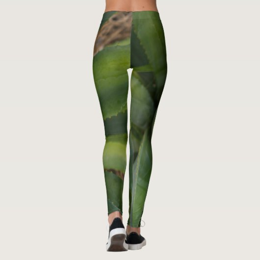 Aloe Vera Leggings (Rückseite)