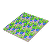 Aloe Vera Pflanze Pattern Fliese (Seite)