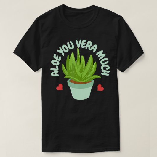 Aloe Vera Plants T-Shirt (Design vorne)
