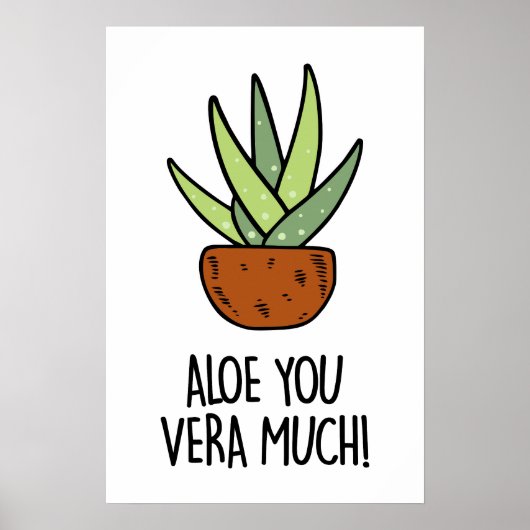 Aloe Vera Poster (Vorne)