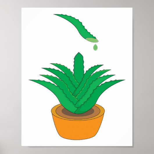 Aloe Vera Poster (Vorne)