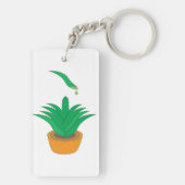 Aloe Vera Schlüsselanhänger (Rückseite)