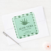 Aloe Vera Soap Custom Label Aufkleber (Umschlag)