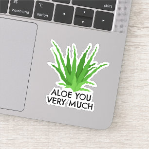 Aloe Vera Succulent Aloe Sie sehr Aufkleber