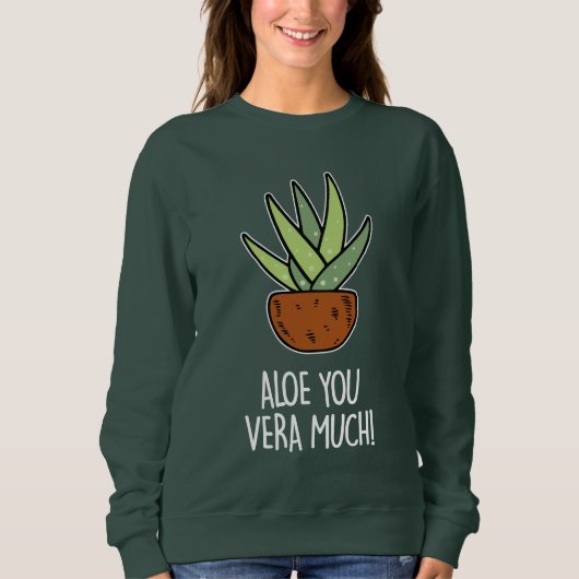 Aloe Vera Sweatshirt (Vorderseite)