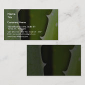 Aloe Vera Visitenkarte (Vorne/Hinten)