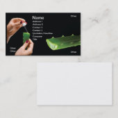 Aloe Vera Visitenkarte (Vorne/Hinten)