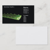 Aloe Vera Visitenkarte (Vorne/Hinten)