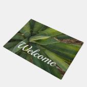 Aloe Vera Welcome Doormat Fußmatte (Schrägansicht)