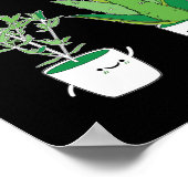 Aloe, wie kommt es, dass du lange Thyme nicht sehe Poster (Ecke)