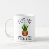 Aloe You Vera Much Kaffeetasse (Links)