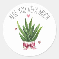 Aloe you Vera Much Pub Klassenzimmer Valentine