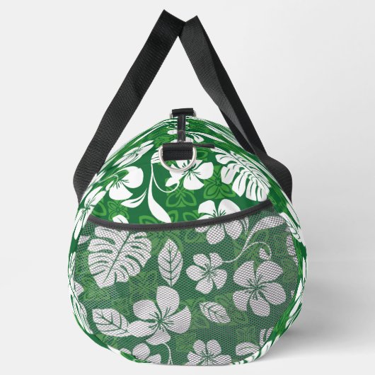 ALOH FRIDAY PATTERN IN GREEN DUFFLE BAG (Rechts)