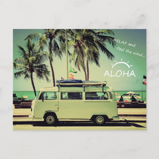 ALOHA ポ ス ト ド POSTKARTE (Vorderseite)