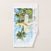 Aloha 01 badhandtuch set (Handtuch)