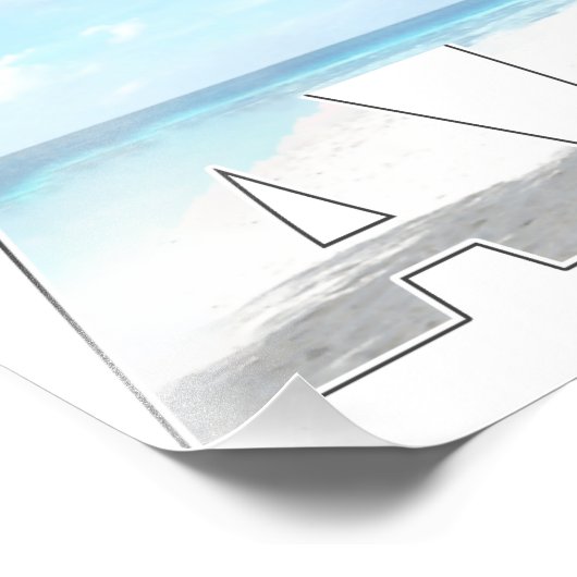 Aloha 01 fotodruck (Ecke)