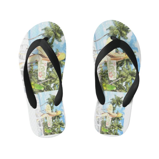 Aloha 01 kinderbadesandalen (Fußbett)