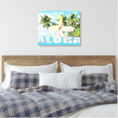 Aloha 01 leinwanddruck (Insitu (Schlafzimmer))