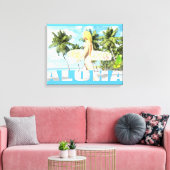 Aloha 01 leinwanddruck (Insitu (Wohnzimmer))