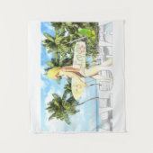 Aloha 01 wandteppich (Vorderseite)