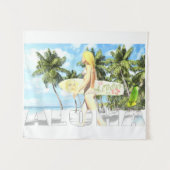 Aloha 01 wandteppich (Vorderseite (Horizontal))