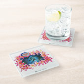 ALOHA 2 10 GLASUNTERSETZER (Schrägansicht)