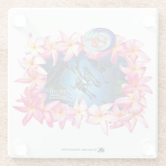 ALOHA 2 10 GLASUNTERSETZER (Rückseite)