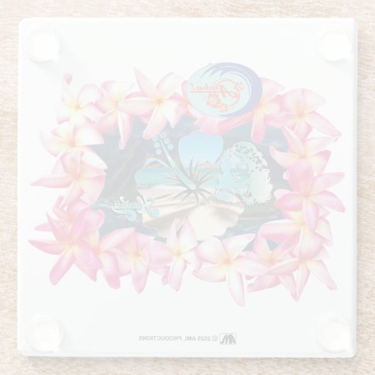 ALOHA 2 12 GLASUNTERSETZER (Rückseite)