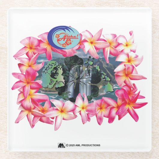 ALOHA 2 3 VERSION 2 GLASUNTERSETZER (Vorderseite)