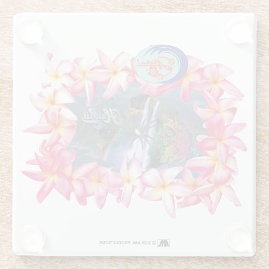 ALOHA 2 4 VERSION 1 GLASUNTERSETZER (Rückseite)