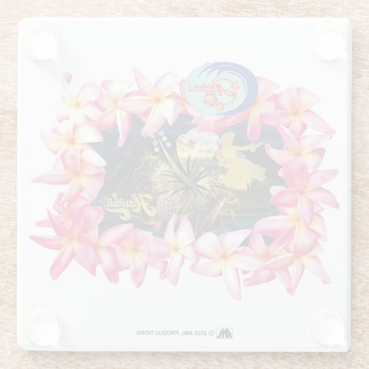 ALOHA 2 7 VERSION 3 GLASUNTERSETZER (Rückseite)