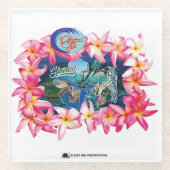 ALOHA 2 8 GLASUNTERSETZER (Vorderseite)