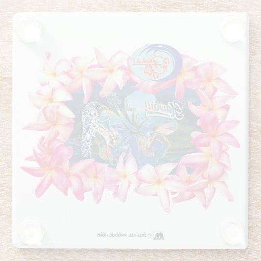 ALOHA 2 8 GLASUNTERSETZER (Rückseite)