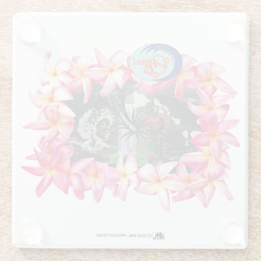 ALOHA 2 GLASUNTERSETZER (Rückseite)