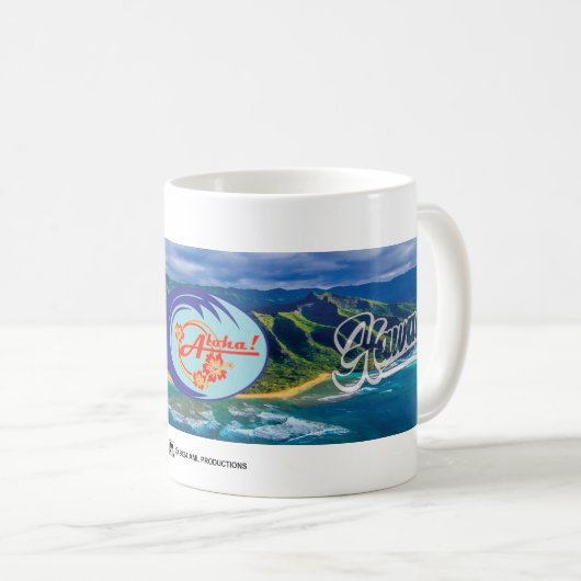 ALOHA 2 KAFFEETASSE (VorderseiteRechts)