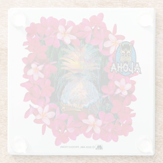 ALOHA 3 11 GLASUNTERSETZER (Rückseite)