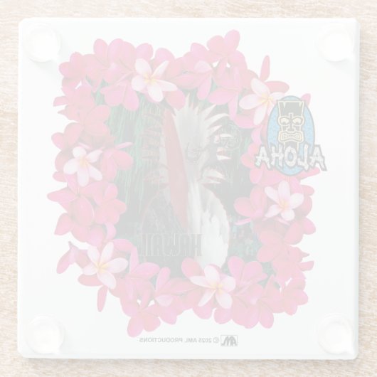 ALOHA 3 12 GLASUNTERSETZER (Rückseite)