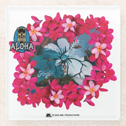 ALOHA 3 13 GLASUNTERSETZER (Vorderseite)