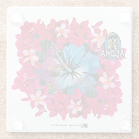 ALOHA 3 6 GLASUNTERSETZER (Rückseite)