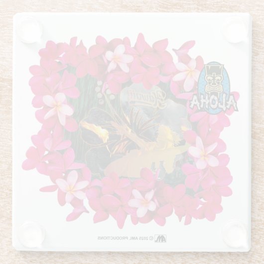 ALOHA 3 7 GLASUNTERSETZER (Rückseite)