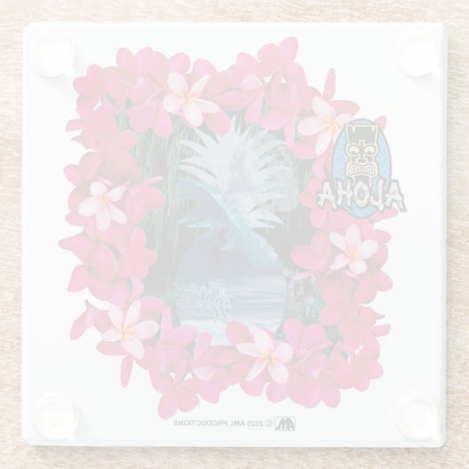 ALOHA 3 8 GLASUNTERSETZER (Rückseite)