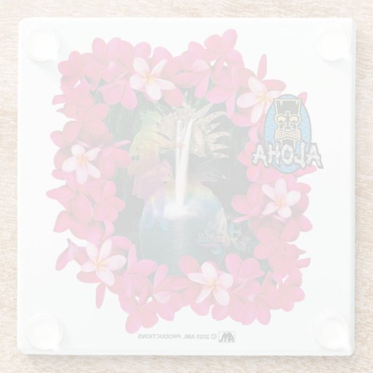 ALOHA 3 9 GLASUNTERSETZER (Rückseite)