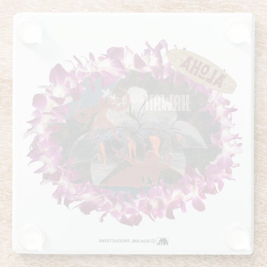 ALOHA 41 GLASUNTERSETZER (Rückseite)