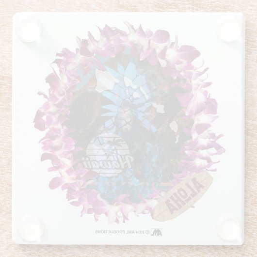 ALOHA 48 GLASUNTERSETZER (Rückseite)