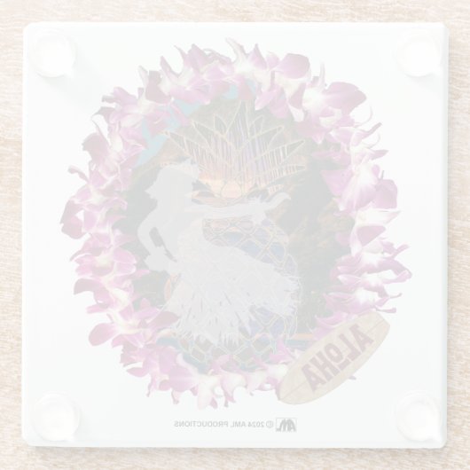 ALOHA 49 VERSION 1 GLASUNTERSETZER (Rückseite)