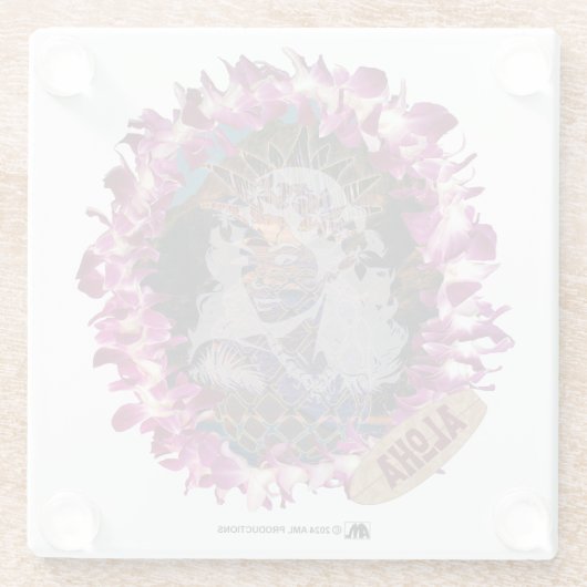 ALOHA 49 VERSION 2 GLASUNTERSETZER (Rückseite)