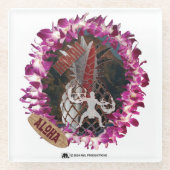 ALOHA 50 GLASUNTERSETZER (Vorderseite)