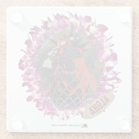 ALOHA 52 GLASUNTERSETZER (Rückseite)